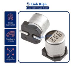 Tụ nhôm 10V 10uF-220uF