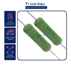 Điện trở dây quấn 10W 4.7R - 10K 5% chân đồng