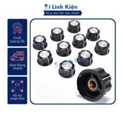 Núm vặn biến trở / núm chiết áp (nhiều loại) chất lượng tốt