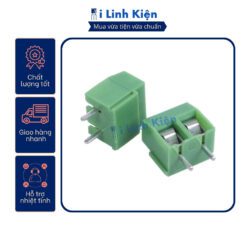 Cầu đấu 2P HT5.08-2P 5.08mm xanh cong xanh thẳng