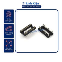 Đế IC 16 chân DIP-16 loại tròn chất lượng tốt