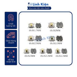Nút nhấn 4 chân dán 4x4x1.7mm chất lượng cao túi 10 chiếc chính hãng 9 vn 11134207 7r98o lq625blznbgyd0