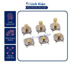 Nút nhấn 4 chân dán 4x4x1.7mm chất lượng cao túi 10 chiếc chính hãng