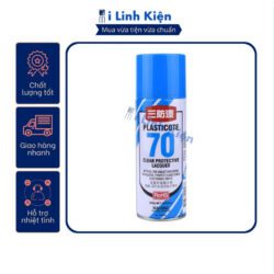 Sơn phủ mạch cách điện chống ẩm chống oxi hóa CRC70 450mL bảo vệ bo mạch chất lượng cao.