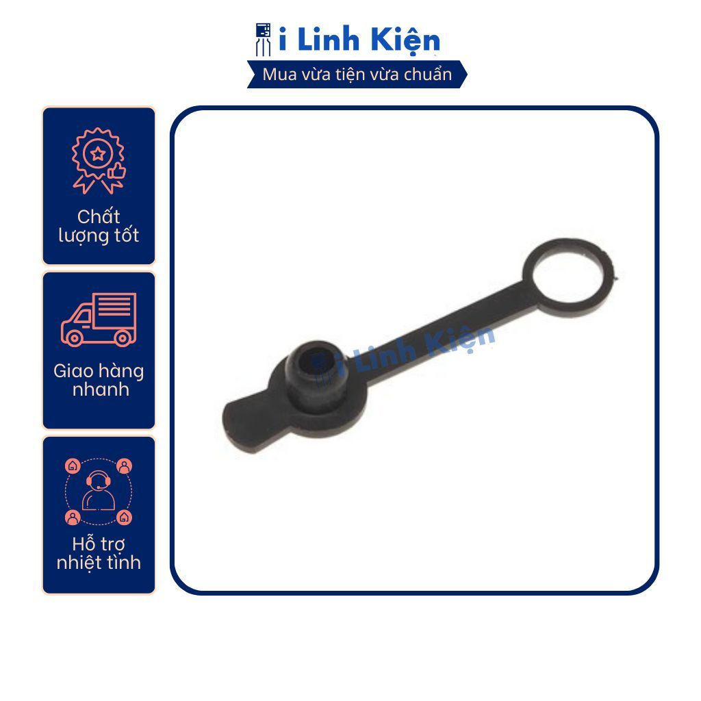 Jack nguồn DC cái 5.5x2.1mm 5.5x2.5mm sắt tròn DC-022B 9 Jack nguồn DC cái 5.5x2.1mm 5.5x2.5mm sắt tròn DC-022B - Ảnh 9