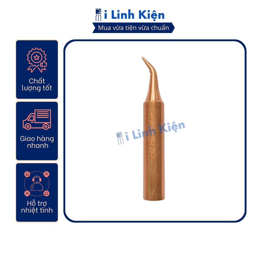 Mũi hàn thiếc 936 đầu mỏ hàn bằng đồng gia nhiệt nhanh bám thiếc tốt chất lượng cao Ilinhkien. 1 Mũi hàn thiếc 936 đầu mỏ hàn bằng đồng gia nhiệt nhanh bám thiếc tốt chất lượng cao Ilinhkien.