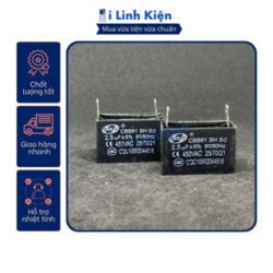 Tụ quạt 2 chân jack cắm đầy đủ giá trị từ 1.5uF - 12uF chất lượng cao. 11 vn 11134207 7r98o lwr0d9p8h2aj22