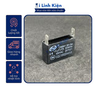 Tụ quạt 2 chân jack cắm đầy đủ giá trị từ 1.5uF - 12uF chất lượng cao. 8 Tụ quạt 2 chân jack cắm đầy đủ giá trị từ 1.5uF - 12uF chất lượng cao. - Ảnh 8