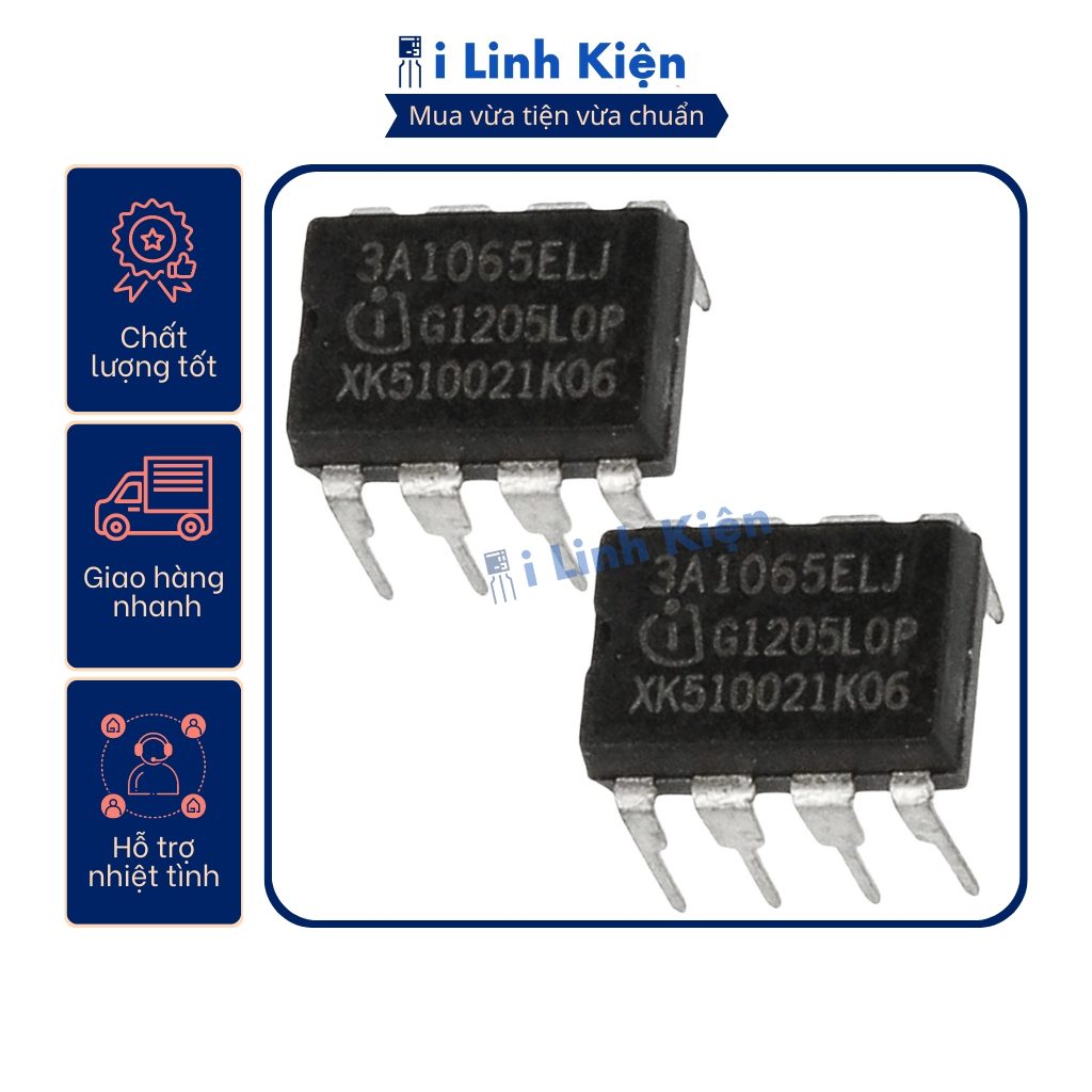 3A1065 ICE3A1065ELJ DIP-8 IC nguồn chính hãng 2 3A1065 ICE3A1065ELJ DIP-8 IC nguồn chính hãng - Ảnh 2