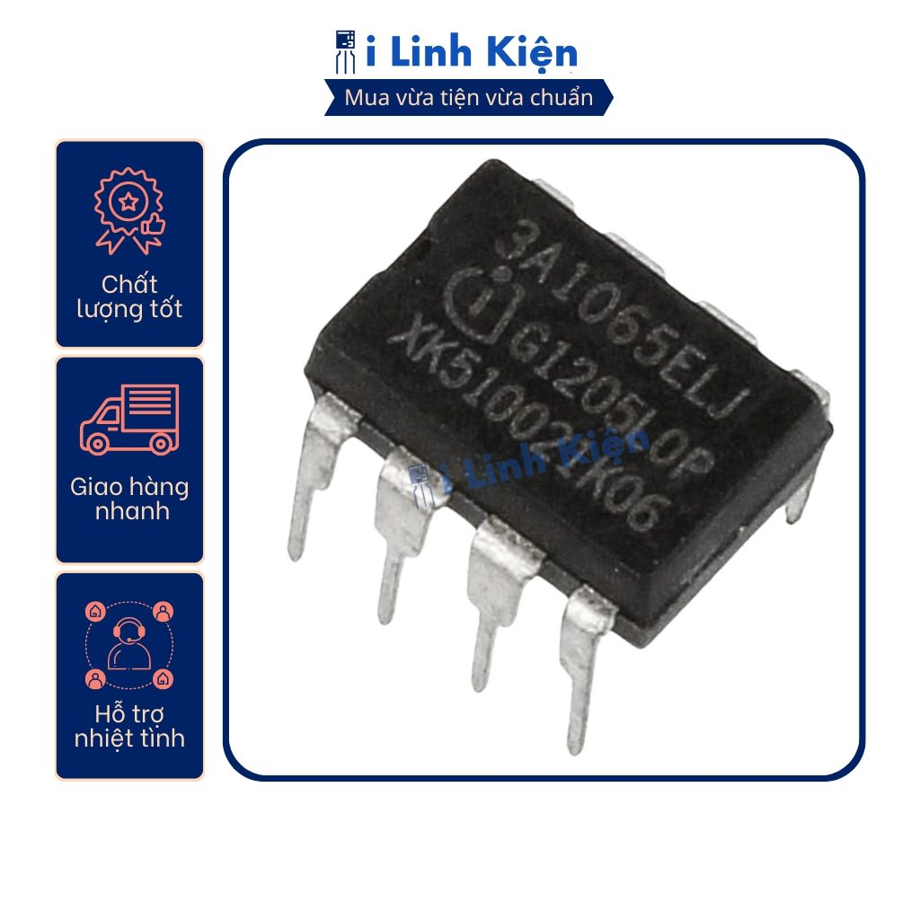 3A1065 ICE3A1065ELJ DIP-8 IC nguồn chính hãng 4 3A1065 ICE3A1065ELJ DIP-8 IC nguồn chính hãng - Ảnh 4