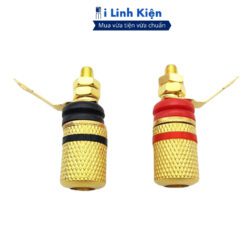 Đôi Jack loa màu đỏ đen chất liệu kim loại siêu xịn Ilinhkien 17 vn 11134207 7ra0g m8630cu35u9z25