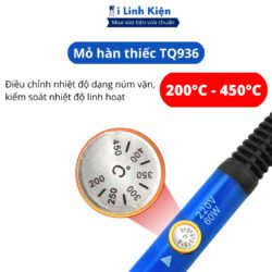 Mỏ hàn thiếc TQ936 60W 220V điều chỉnh nhiệt chất lượng tốt. 15 vn 11134207 7ra0g m8zxd6d0we4n72