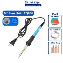 Mỏ hàn thiếc TQ936 60W 220V điều chỉnh nhiệt chất lượng tốt.