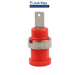 Jack bắp chuối 4mm cái màu đỏ, đen, vàng, xanh lá, xanh dương chất lượng tốt.