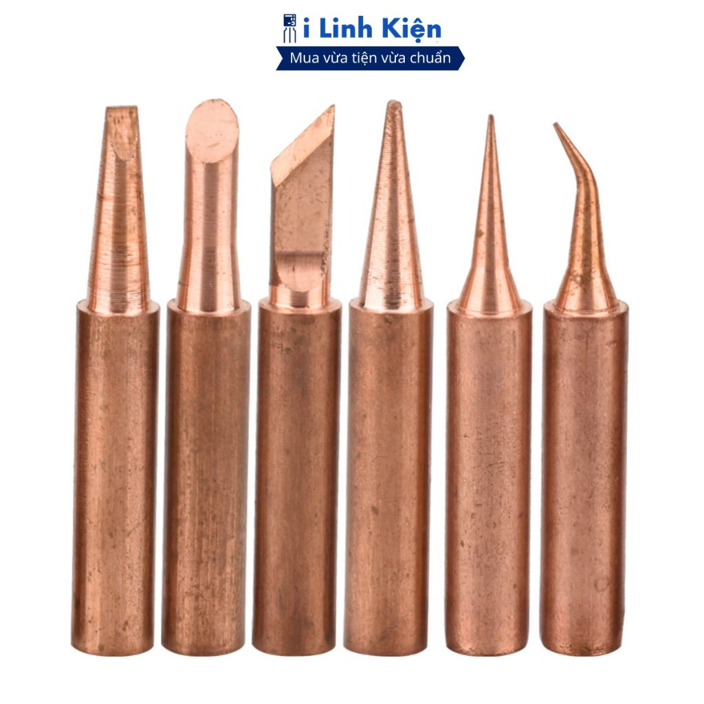 Mũi hàn thiếc 936 đầu mỏ hàn bằng đồng gia nhiệt nhanh bám thiếc tốt chất lượng cao Ilinhkien. 10 Mũi hàn thiếc 936 đầu mỏ hàn bằng đồng gia nhiệt nhanh bám thiếc tốt chất lượng cao Ilinhkien. - Ảnh 10