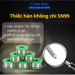 Thiếc hàn không chì sn99 50G 0.8mm cao cấp nhẹ lửa mối hàn sáng chất lượng tốt 15 vn 11134207 7ra0g mab57ovnepde28