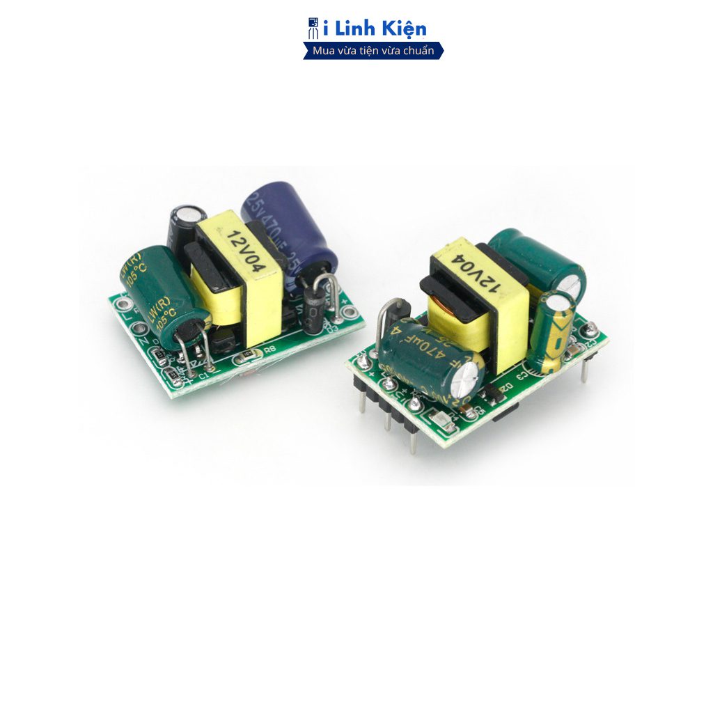 Mạch nguồn xung mini 5V 12V 700mA 6 Mạch nguồn xung mini 5V 12V 700mA - Ảnh 6
