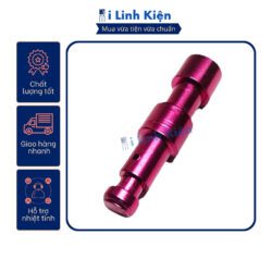 Van xả phụ nồi áp suất điện tử màu đỏ.