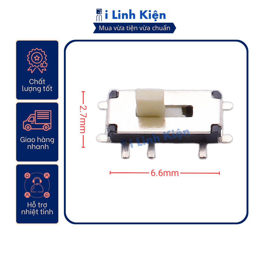 Công tắc gạt MSK-12C02 SMD 7P loại tốt đóng dây 4 Công tắc gạt MSK-12C02 SMD 7P loại tốt đóng dây - Ảnh 4