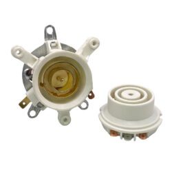 Đế ấm siêu tốc công tắc màu trắng chịu nhiệt độ cao hàng chính hãng Ilinhkien.