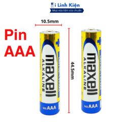 Pin Maxell Alkaline AAA AA vỉ 2 viên 10 vn 11134207 7ras8 mas6x05hfavr7d
