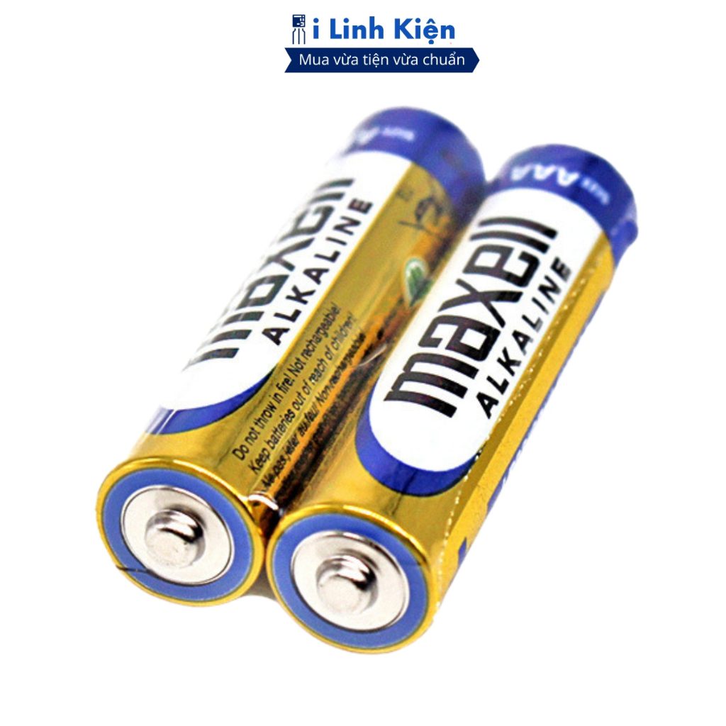 Pin Maxell Alkaline AAA AA vỉ 2 viên 5 Pin Maxell Alkaline AAA AA vỉ 2 viên - Ảnh 5
