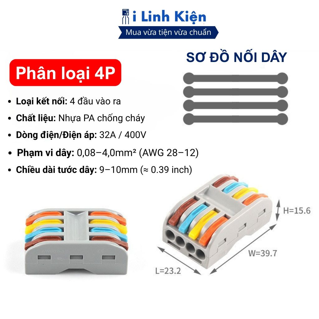 Cút Nối Dây Điện 2P 3P 4P 5P Đa Năng Chính Hãng Ilinhkien 8 Cút Nối Dây Điện 2P 3P 4P 5P Đa Năng Chính Hãng Ilinhkien - Ảnh 8