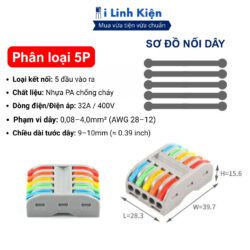 Cút Nối Dây Điện 2P 3P 4P 5P Đa Năng Chính Hãng Ilinhkien 17 vn 11134207 7ras8 mb94lc676ojl7b