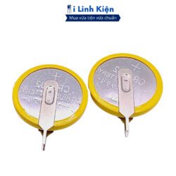 Pin cúc áo CR2032 3V hàn mạch chân đứng chất lượng 12 vn 11134207 7ras8 mbhny4f09c3re3