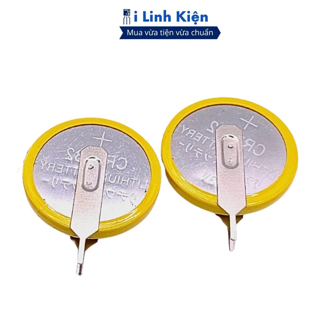 Pin cúc áo CR2032 3V hàn mạch chân đứng chất lượng 4 Pin cúc áo CR2032 3V hàn mạch chân đứng chất lượng - Ảnh 4