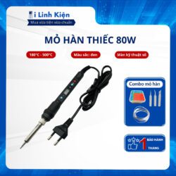 Mỏ hàn thiếc 80w hàn điện tử màn hình hiển thị kỹ thuật số sử dụng bền lâu Ilinhkien