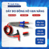 Dây đo đồng hồ vạn năng 20A 1000V đầu kim chắc chắn dây silicon mềm dẻo sử dụng dài lâu Ilinhkien