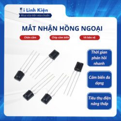 Mắt nhận hồng ngoại VS1838 HX1838 màu đen chất lượng tốt