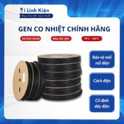 Gen co nhiệt loại nhỏ 1mm-10mm dài 3 mét chất lượng tốt.
