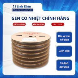 Gen co nhiệt cách điện trong suốt 1mm-10mm dài 3 mét.