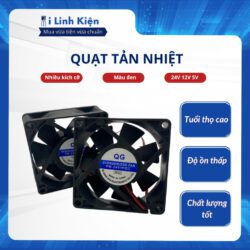 Quạt tản nhiệt 24V 12V 5V đầy đủ các kích thước