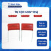 Tụ CBB 630V 105J 1uF 20mm chính hãng.