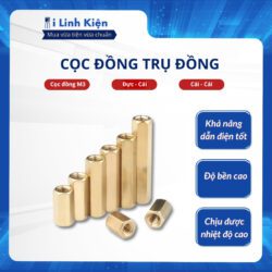 Cọc đồng trụ đồng m3 đực cái chất lượng cao Combo 10 con