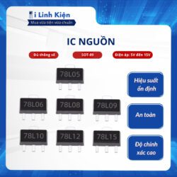 Ic nguồn 78L05 /78L06/78L08/78L09/78L10/78L12/78L15 SOT-89.