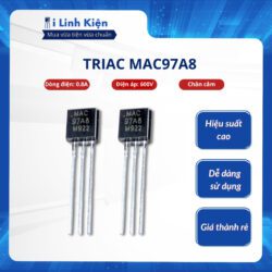 Triac MAC97A8 0.8A 600V chân cắm chất lượng tốt.