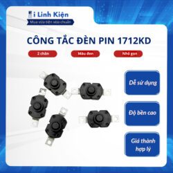Công tắc đèn pin 1712KD công tắc 2 chân YT-1712 chất lượng cao.