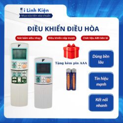 Điều Khiển Điều Hòa Remote Mát Lạnh nắp trượt Đa Năng Daikin Hàng Chính hãng Ilinhkien