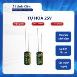 Tụ hóa 25V 47uF-4700uF tần số cao
