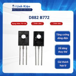 D882 2SD882 NPN Transistor 3A 40V TO-126 chính hãng.