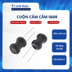 Cuộn Cảm Cắm 0608 từ 3.3uH-10mH 6x8mm