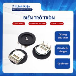 Biến trở tròn 16x2mm 1K - 10K - 50K Combo 10 con chất lượng tốt