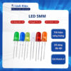 LED 5mm đủ các màu, đa dạng mẫu mã túi 10 con