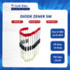 Diode zener 5W 3.3V/3.6V/3.9V/4.3V/4.7V/5.1V/5.6V/6.8V/7.5V/8.2V/9.1V/10V/11V/12V