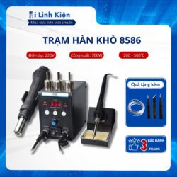 Máy Khò Hàn Điện Kỹ Thuật Số 8586 2 Trong 1 Màn Hình Led Hiển Thị Ilinhkien