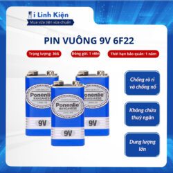 Pin 9V dung lượng lớn chất lượng cao